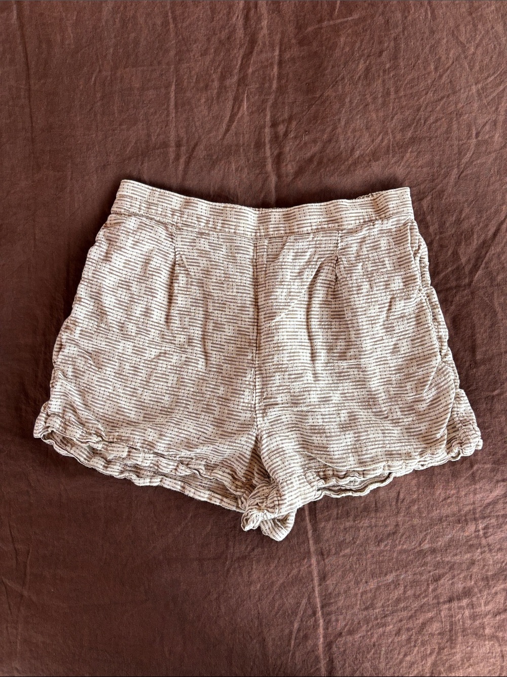 Madewell Woven Linen Shorts